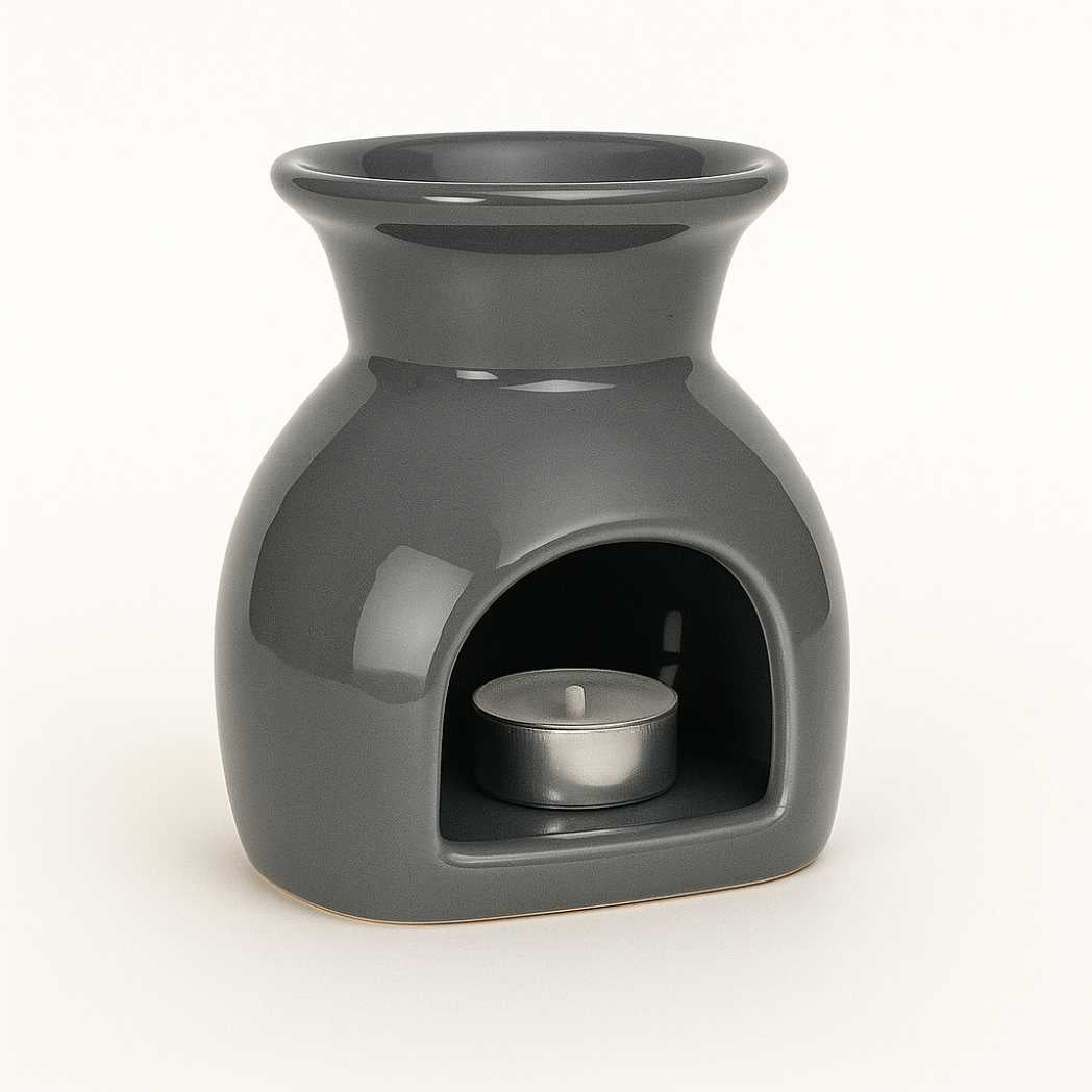 Mia Wax Burner Grey