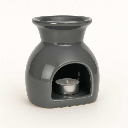 Mia Wax Burner Grey