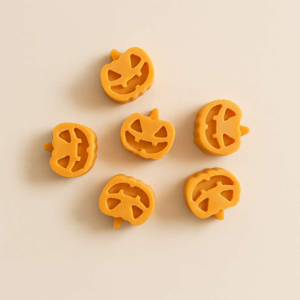Autumn novelty pumpkin wax melts with sweet pumpkin and cinnamon fragrance