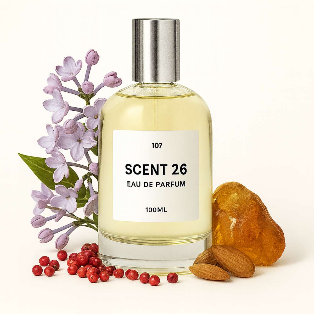 107 Guilty inspired dupe perfume by Scent 26 – feminine floral fragrance UK