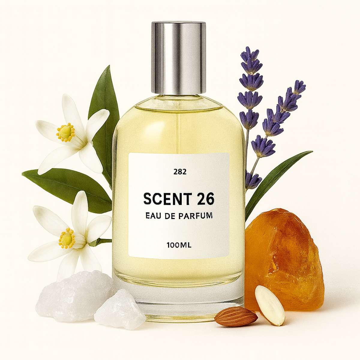 282 Paradoxe inspired dupe perfume by Scent 26 – amber floral women's fragrance UK