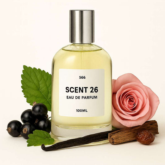 566 Si inspired dupe perfume by Scent 26 – modern fruity floral women's fragrance UK