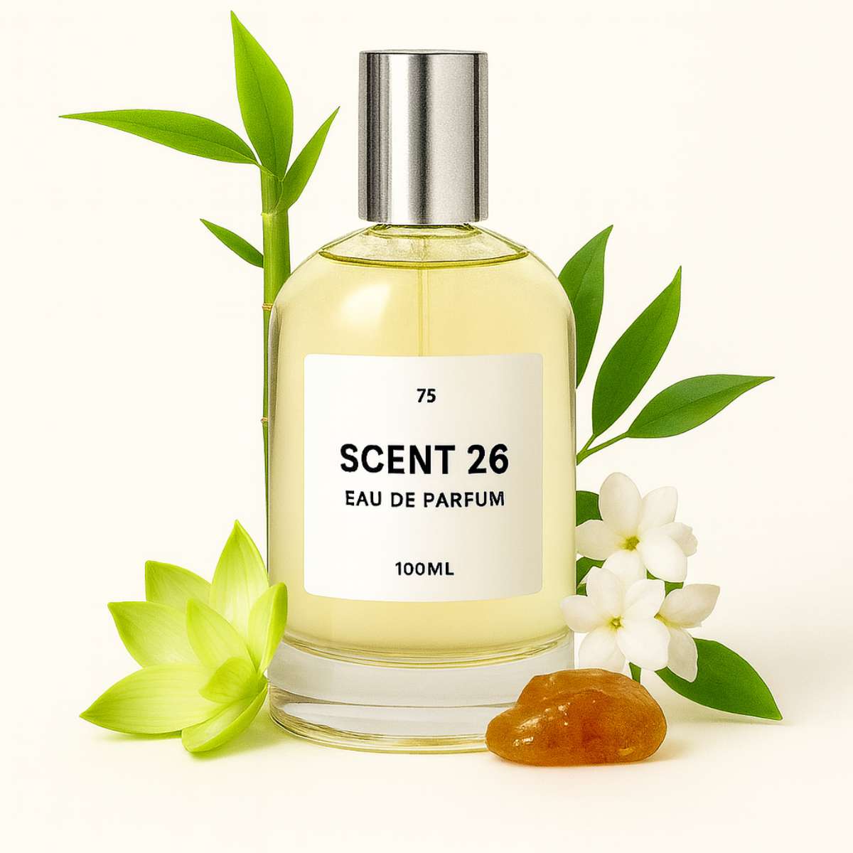 75 Bamboo inspired dupe perfume by Scent 26 – fresh floral women's fragrance UK