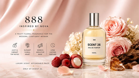 888 – Inspired by Nova: The Luxury Fruity Floral Perfume Women Across the UK Can’t Stop Talking About