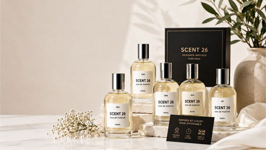 Scent 26 designer inspired perfume collection