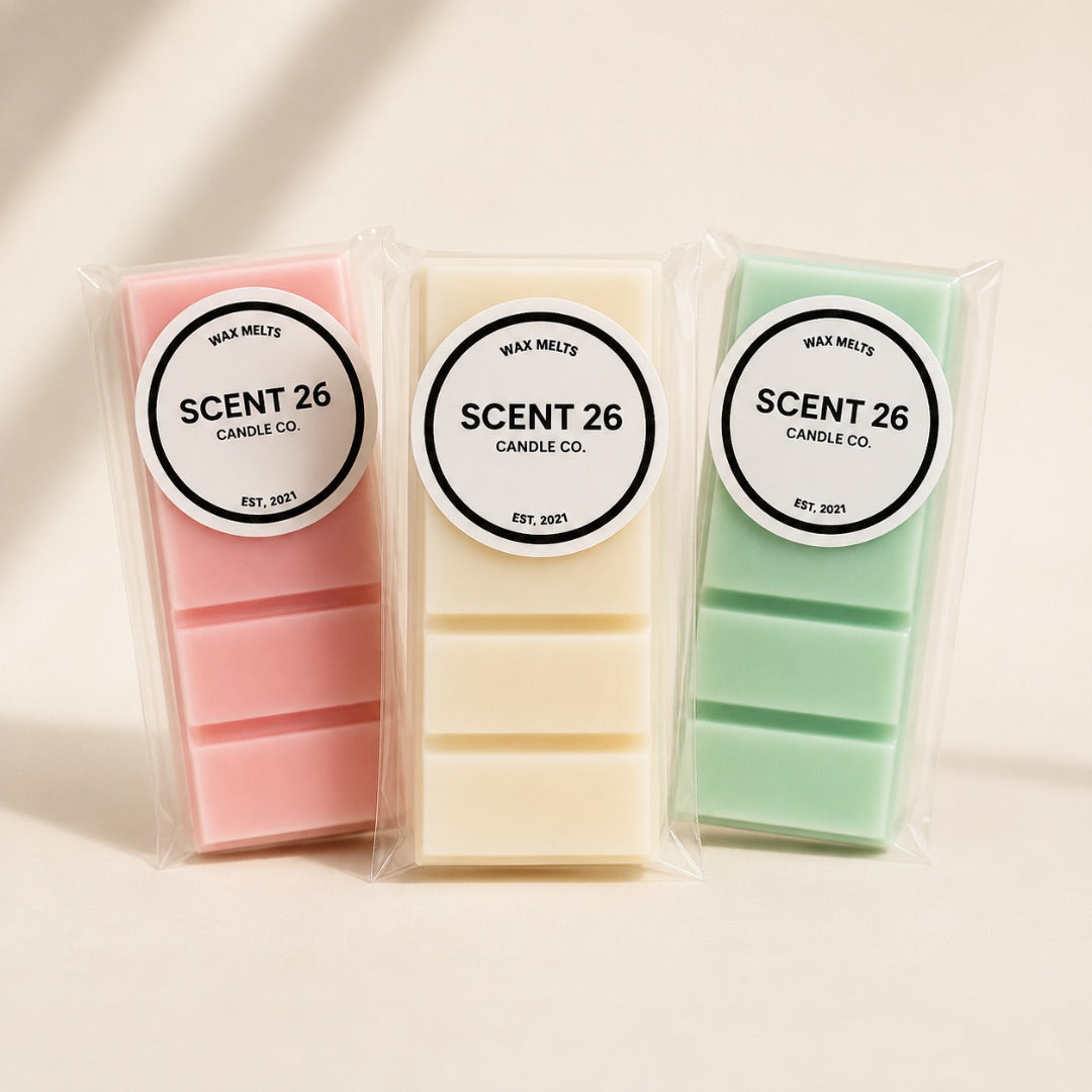 Wax melt collection from Scent 26