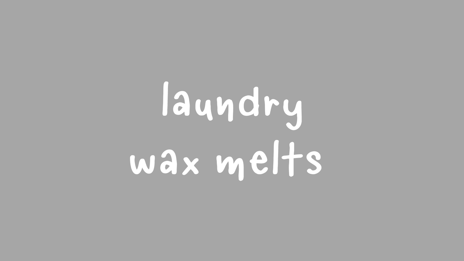 Laundry Wax Melts Collection