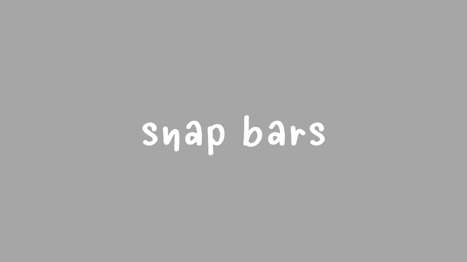 Wax Melt Snap Bar Collection