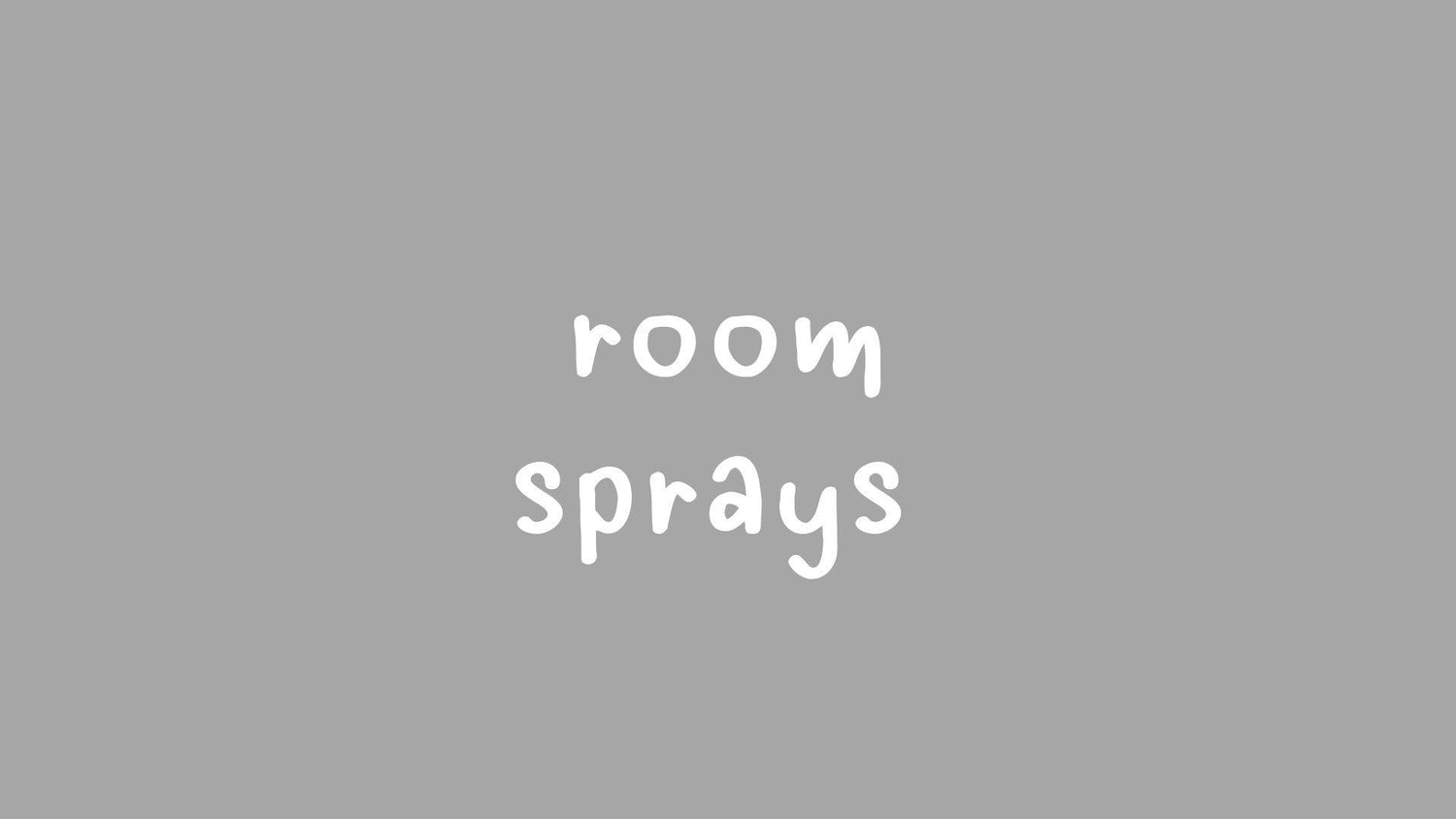 Scented Room Spray