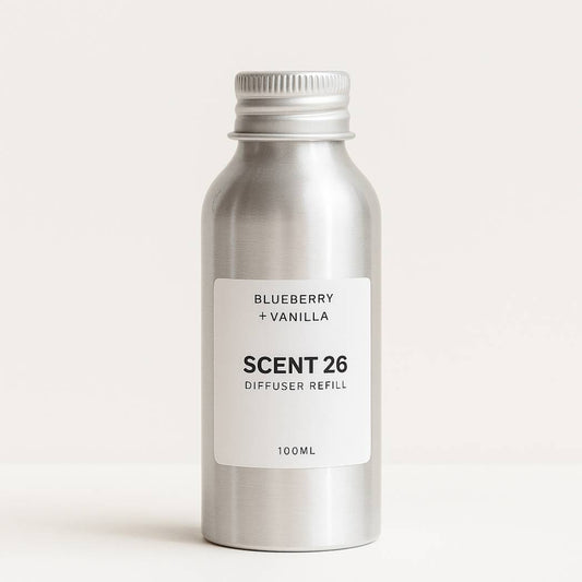 Blueberry + Vanilla Diffuser Refill 100ml from Scent 26