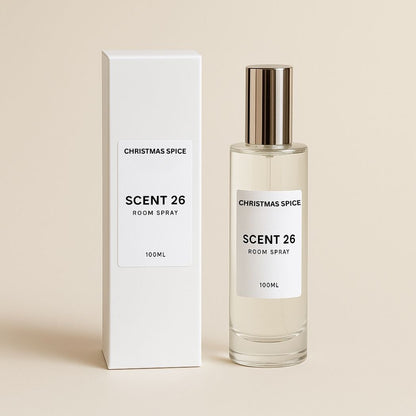 Festive Christmas Spice scented room spray home fragrance 100ml