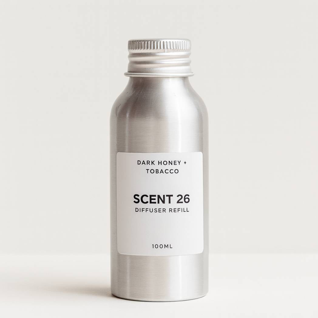 Dark Honey + Tobacco Diffuser Refill 100ml by Scent 26
