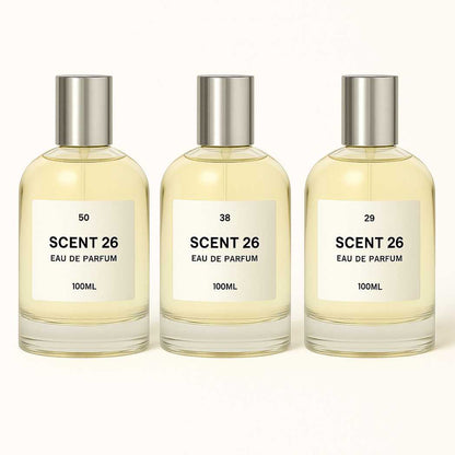 Designer Inspired Perfume Bundle 3 x 100ML for £39.99 from Scent 26
