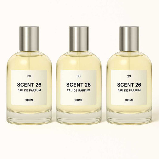 Designer Inspired Perfume Bundle 3 x 100ML for £39.99 from Scent 26