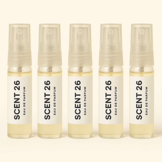 Scent 26 5 x 5ml perfume bundle - mix and match your favourite fragrances