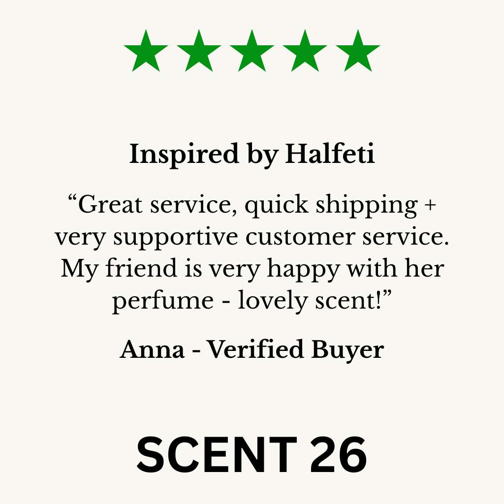 Halfeti Dupe Perfume 5 star review