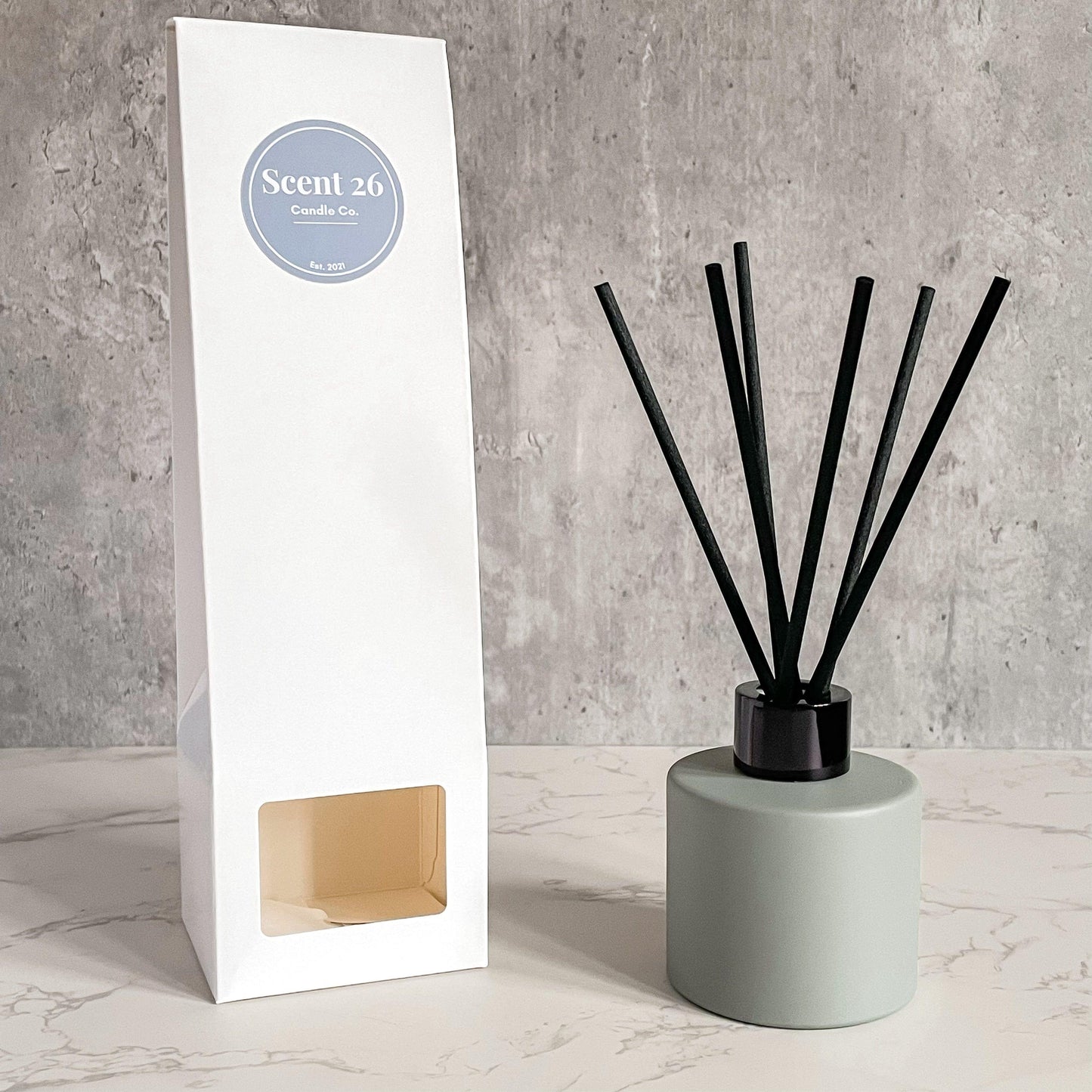 BLACK PLUM + RHUBARB REED DIFFUSER