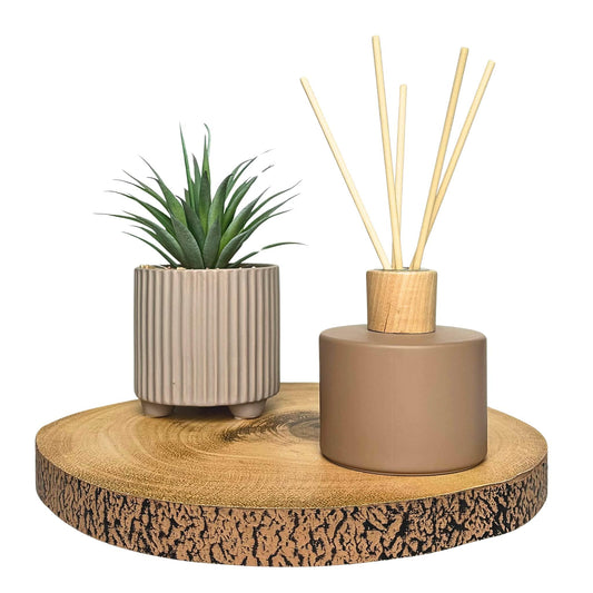 BLACK PLUM + RHUBARB REED DIFFUSER