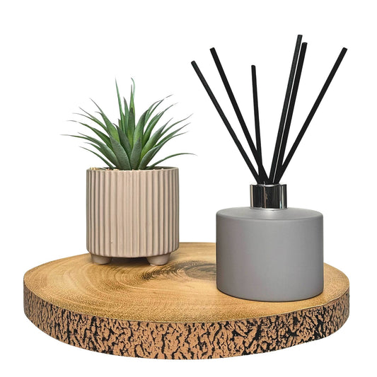 BLACK PLUM + RHUBARB REED DIFFUSER