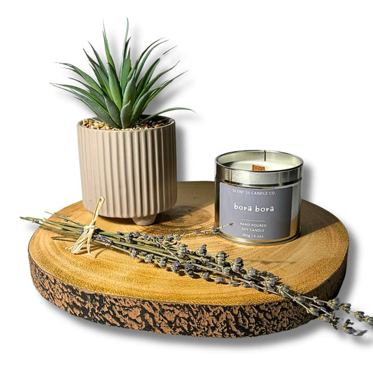 BORA BORA WOOD WICK CANDLE