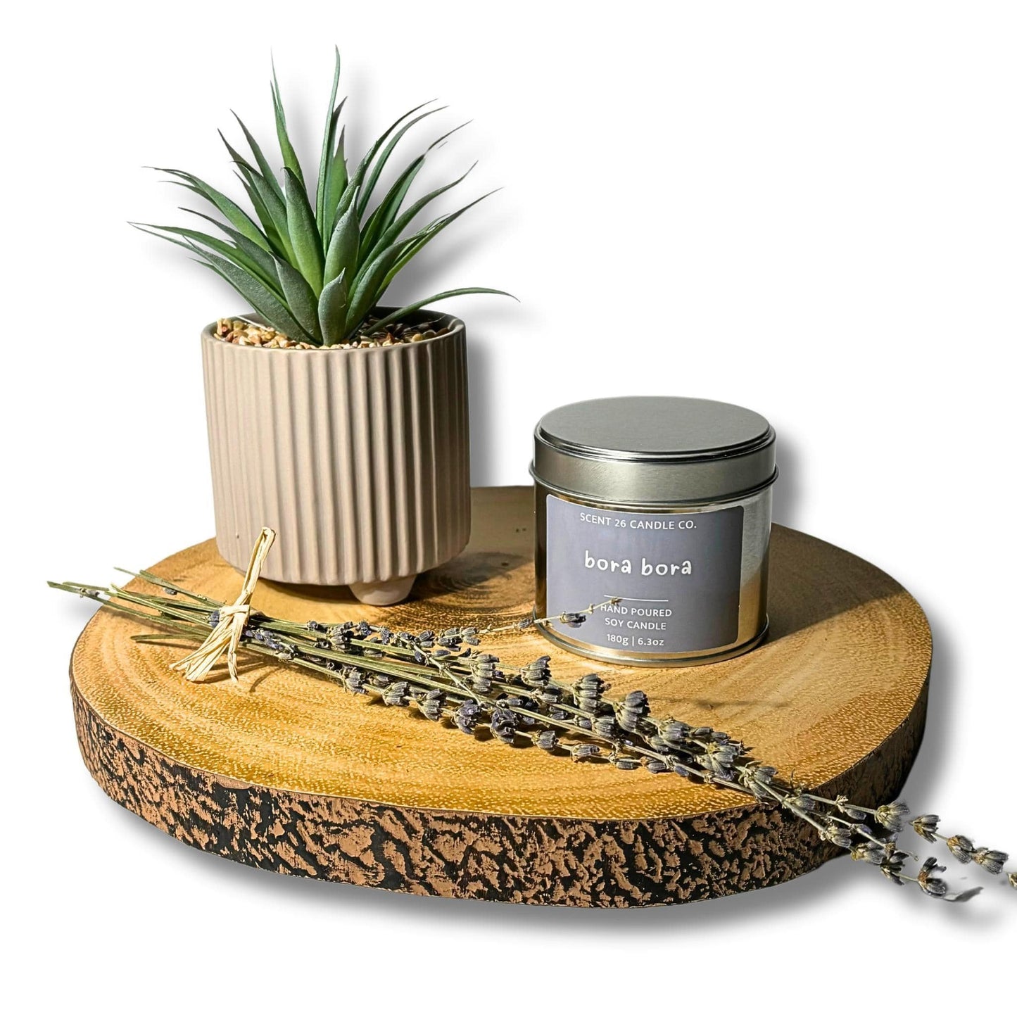 BORA BORA WOOD WICK CANDLE