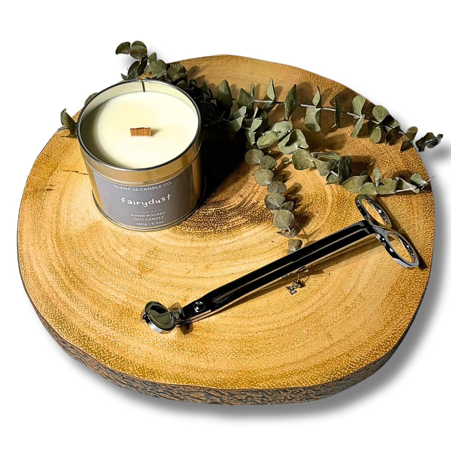 FAIRYDUST WOOD WICK CANDLE