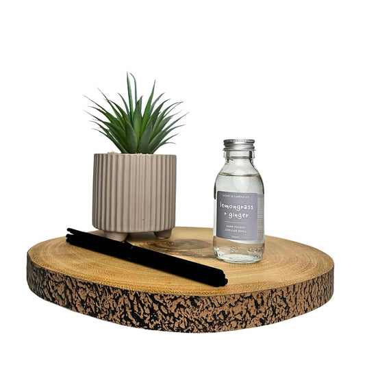 LEMONGRASS + GINGER DIFFUSER REFILL 100ML Black