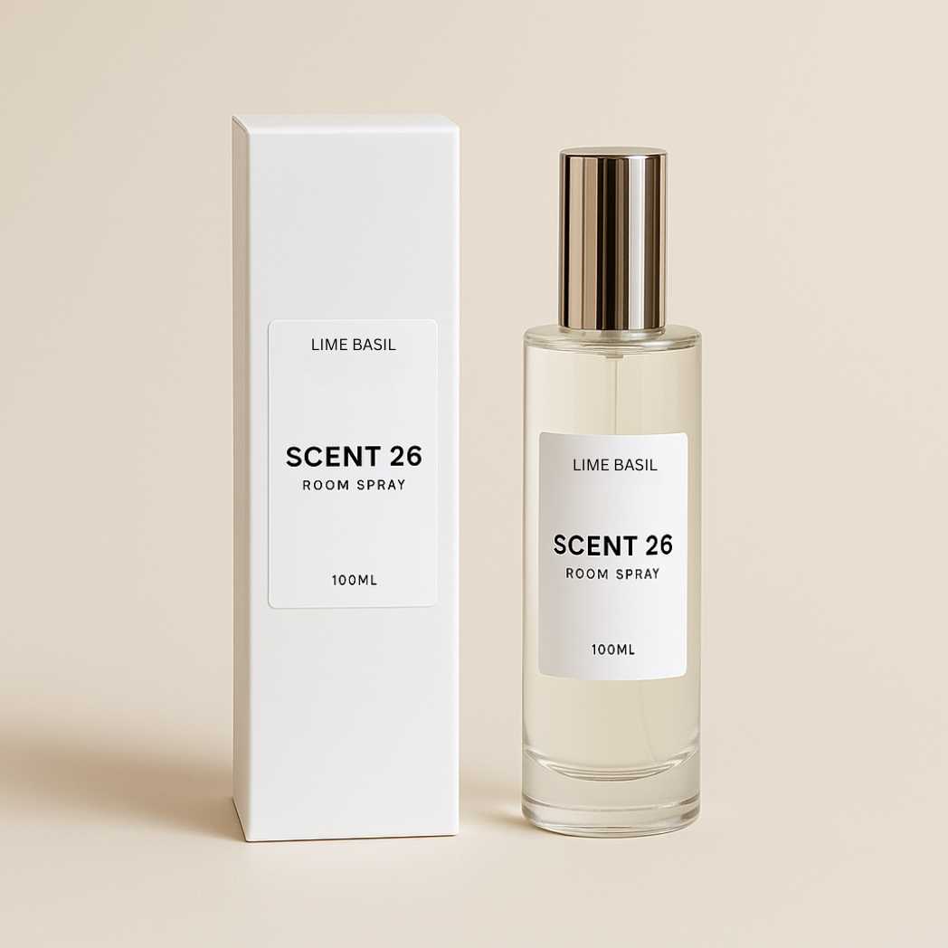 lime basil mandarin scented room spray 100ml
