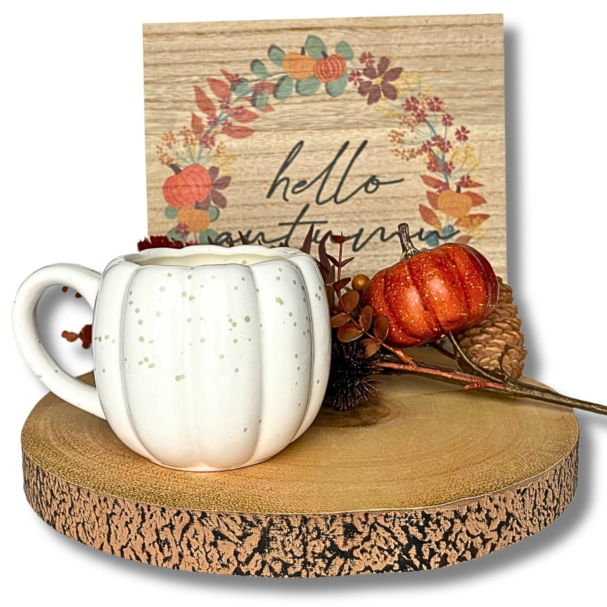 PUMPKIN MUG CANDLE