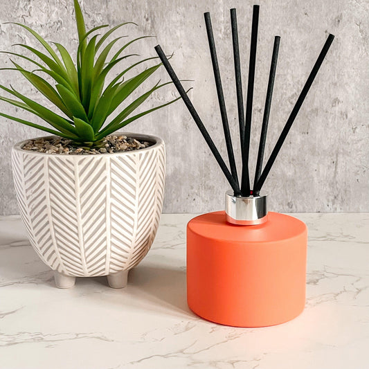 Scent 26 Candle Co. Air Fresheners Reed Diffuser | Gelati Orange | Lemongrass & Ginger | 200ml