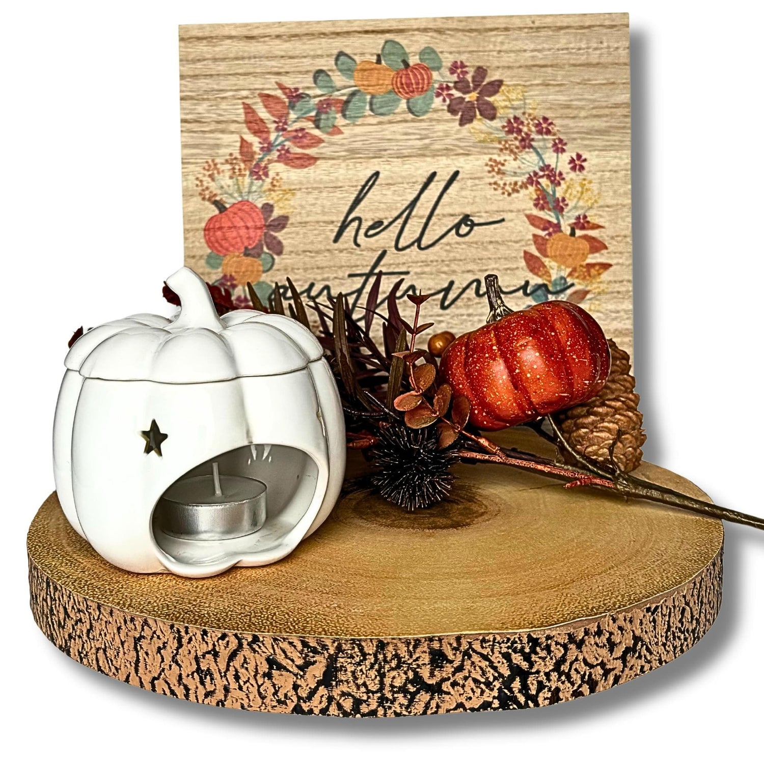 Scent 26 Candle Co. Candle & Oil Warmers WHITE PUMPKIN WAX MELT BURNER