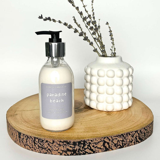 Scent 26 Candle Co. Lotion & Moisturizer PARADISE BEACH HAND + BODY LOTION