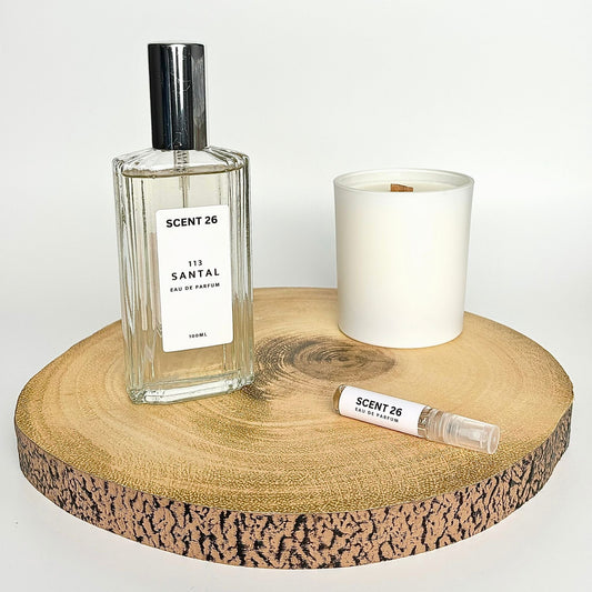 Scent 26 Candle Co. Perfume 100ml SANTAL DUPE PERFUME