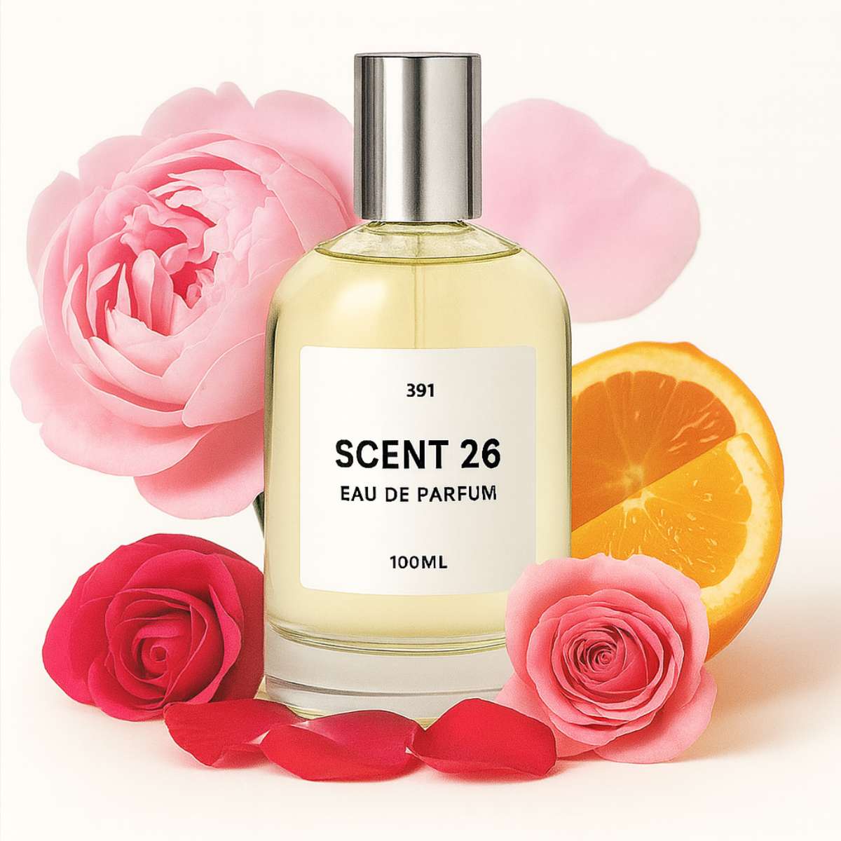 391 Flora Gorgeous inspired dupe perfume by Scent 26 – fruity floral women's fragrance UK