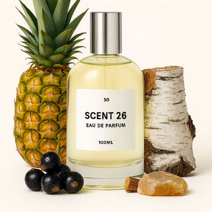50 Aventus inspired Creed dupe perfume by Scent 26 – bold men's fragrance UK