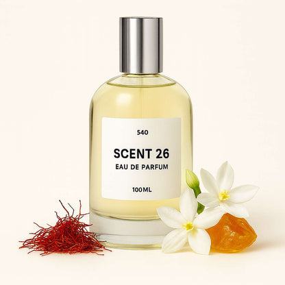 540 Baccarat Rouge 540 dupe perfume by Scent 26 – luxury unisex fragrance UK