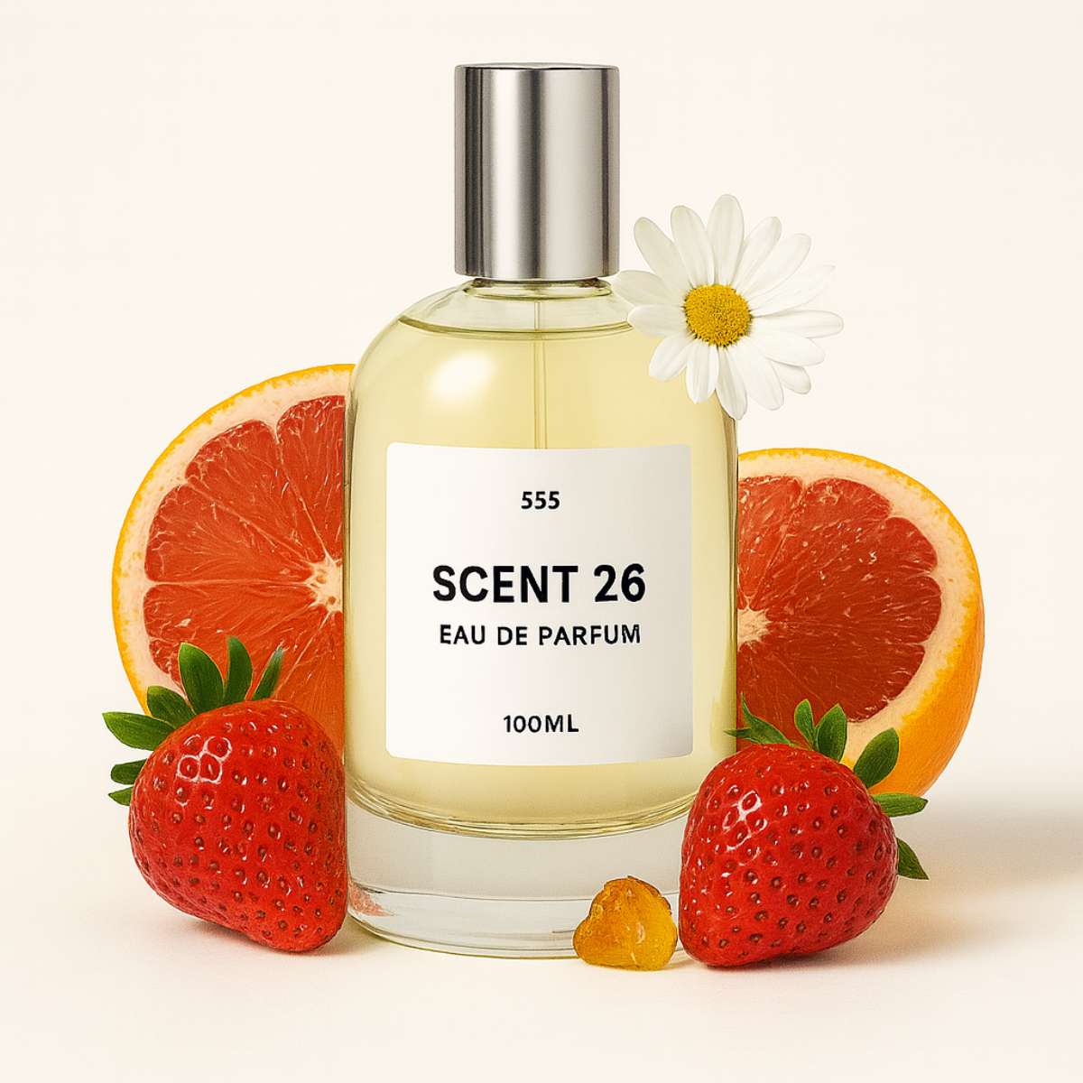 555 Daisy inspired dupe perfume by Scent 26 – light floral women's fragrance UK