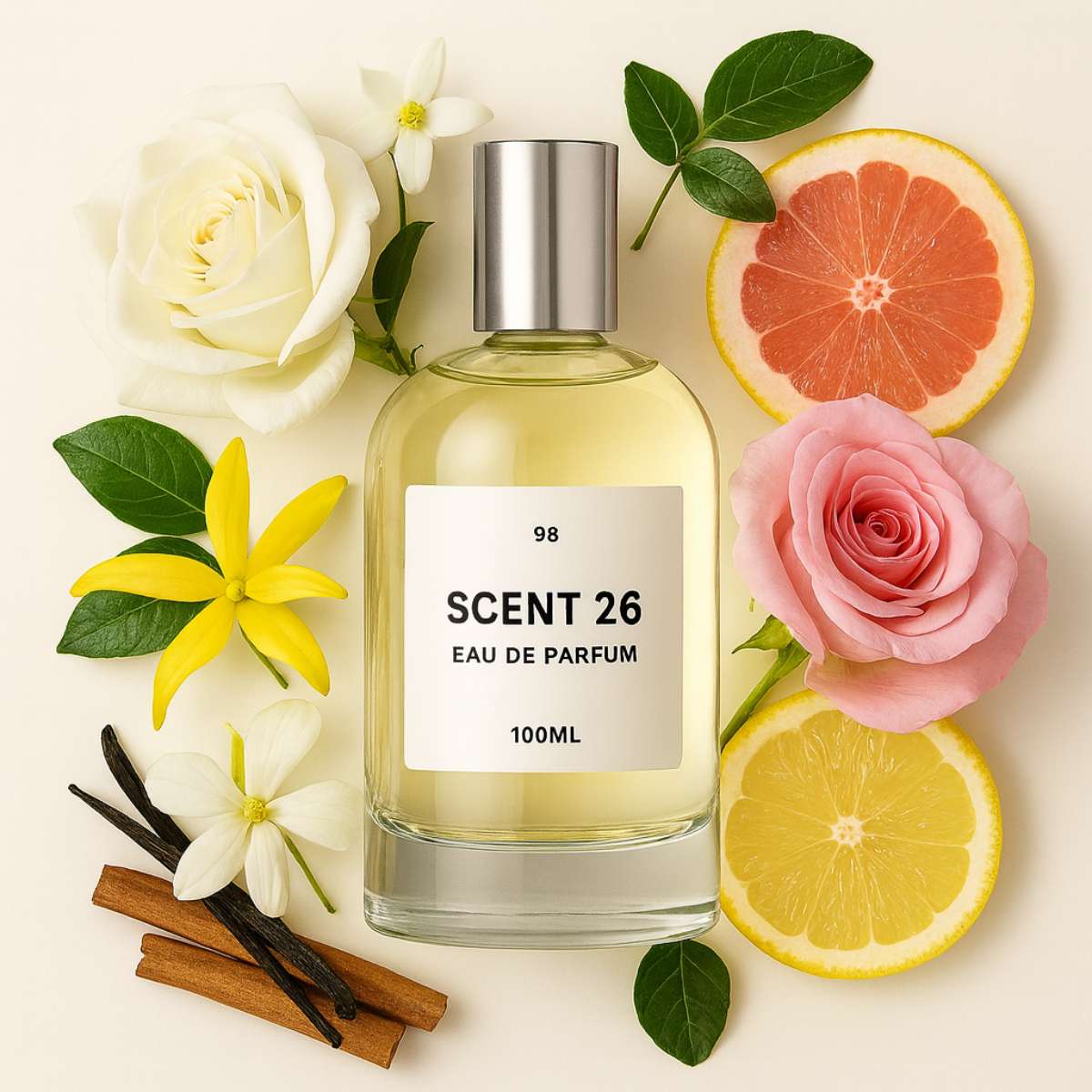 98 J'adore inspired dupe perfume by Scent 26 – elegant floral women's perfume UK